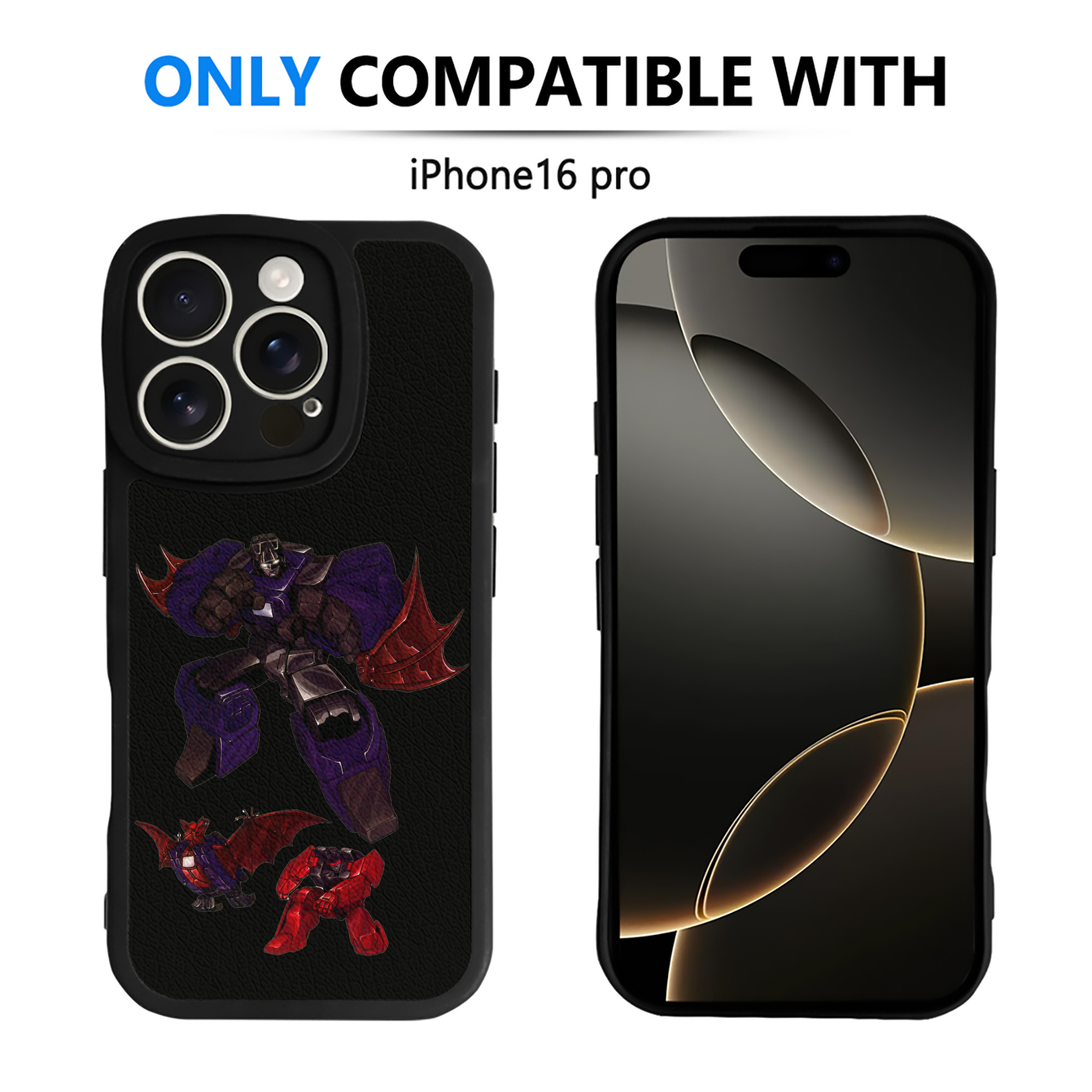 （画像用）  【iPhone 16シリーズ対応】シリコンスマホケース（レザー調） 材質：シリコン